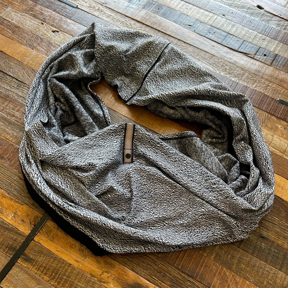 Lululemon Vinyasa Wrap Running Luon Spray Jacquard White Black/Black.